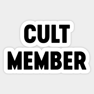 Cult Member Sticker